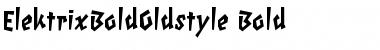 Download ElektrixBoldOldstyle Font