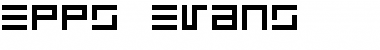 Epps Evans Regular Font