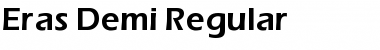 Eras Demi Regular Font