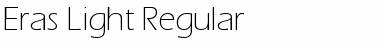 Eras Light Regular Font