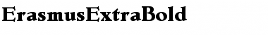 ErasmusExtraBold Bold Font