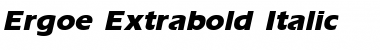 Download Ergoe Extrabold Font