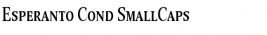 Download Esperanto Cond SmallCaps Font