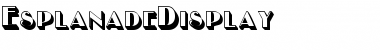 EsplanadeDisplay Regular Font