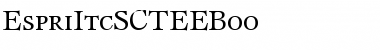 EspriItcSCTEEBoo Regular Font