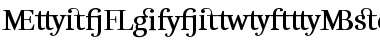 EstaLigaturesBold Regular Font