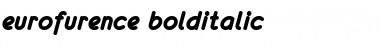 eurofurence bolditalic Font