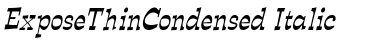 Download ExposeThinCondensed Font