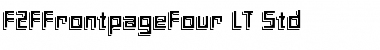 Download F2FFrontpageFour LT Std Font