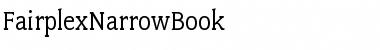 Download FairplexNarrowBook Font