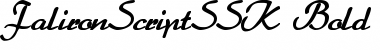 Download FalironScriptSSK Font