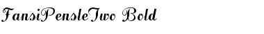 FansiPensleTwo Bold Font