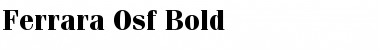 Ferrara-Osf Bold Font