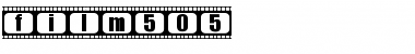 film505 Regular Font