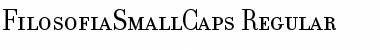 FilosofiaSmallCaps Regular Font