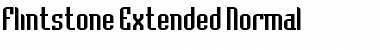 Flintstone Extended Normal Font