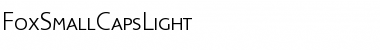 Download FoxSmallCapsLight Font