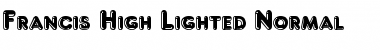 Download Francis High Lighted Font