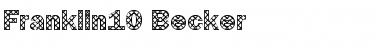 Download Franklin10 Becker Font