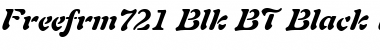 Download Freefrm721 Blk BT Font