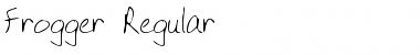 Frogger Regular Font