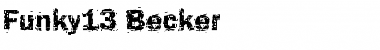 Download Funky13 Becker Font