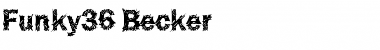 Funky36 Becker Regular Font