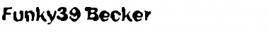 Download Funky39 Becker Font