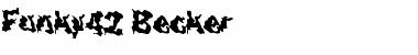 Funky42 Becker Regular Font