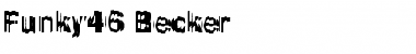 Funky46 Becker Regular Font