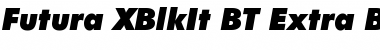 Futura XBlkIt BT Font