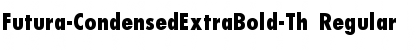 Download Futura-CondensedExtraBold-Th Font