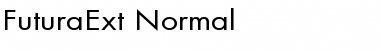 FuturaExt-Normal Regular Font