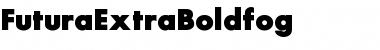 FuturaExtraBold.fog fog Font