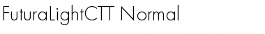 FuturaLightCTT Normal Font