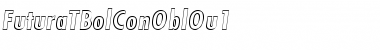 FuturaTBolConOblOu1 Regular Font