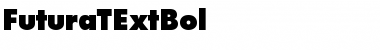 FuturaTExtBol Regular Font