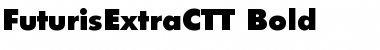 FuturisExtraCTT Bold Font