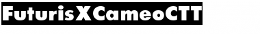 FuturisXCameoCTT Regular Font