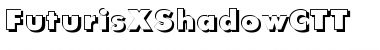 FuturisXShadowCTT Regular Font