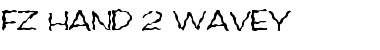 Download FZ HAND 2 WAVEY Font