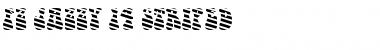 FZ JAZZY 14 STRIPED Normal Font