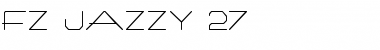 FZ JAZZY 27 Normal Font