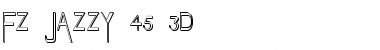 FZ JAZZY 45 3D Normal Font