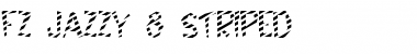 Download FZ JAZZY 8 STRIPED Font