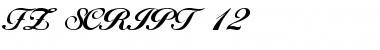 FZ SCRIPT 12 Normal Font