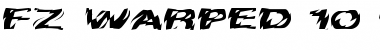 Download FZ WARPED 10 EX Font