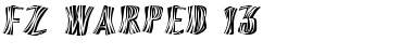 FZ WARPED 13 Normal Font