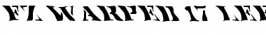 FZ WARPED 17 LEFTY Normal Font