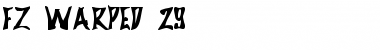 Download FZ WARPED 29 Font